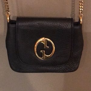 ❌SOLD❌: Gucci Pebbled Calfskin 1973 Crossbody Bag